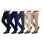 Men's Flex Stretch Slim Fit Dress Pants
