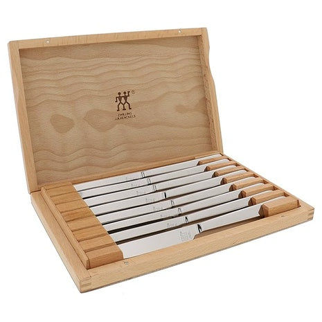 Zwilling J.A. Henckels 8-Piece Stainless Steel Steak Knife Set