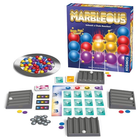 Marbleous Colorful Marble Strategy Game