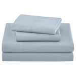 4-Piece Beautiful Solid Cotton Washed Sheet Set