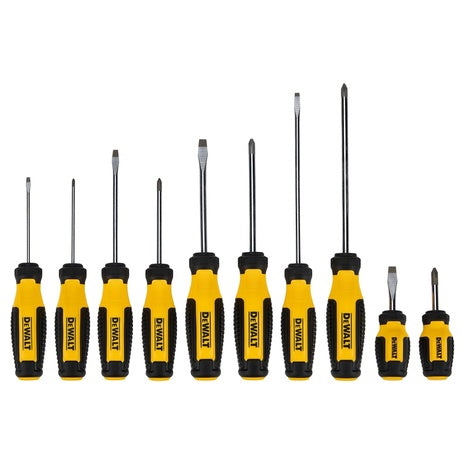 10-Piece DeWalt Magnetic Tip Screwdriver Set