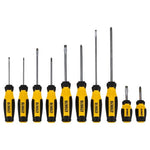 10-Piece DeWalt Magnetic Tip Screwdriver Set