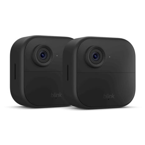 2-Pack Blink Outdoor 4 1080p HD Wireless Smart Security Camera [Refurbished]
