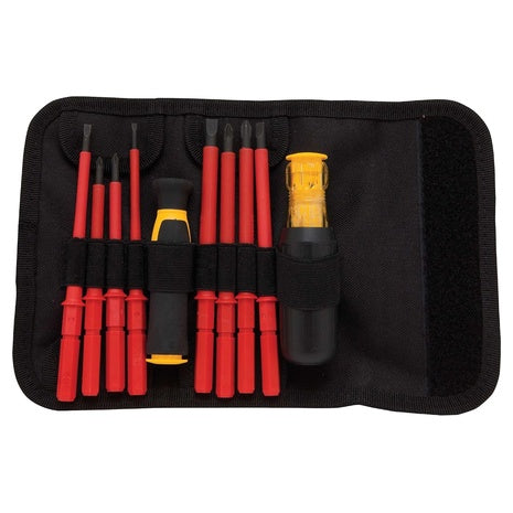10-Piece Dewalt Vinyl Grip Insulated Screwdriver Set (DWHT66417)