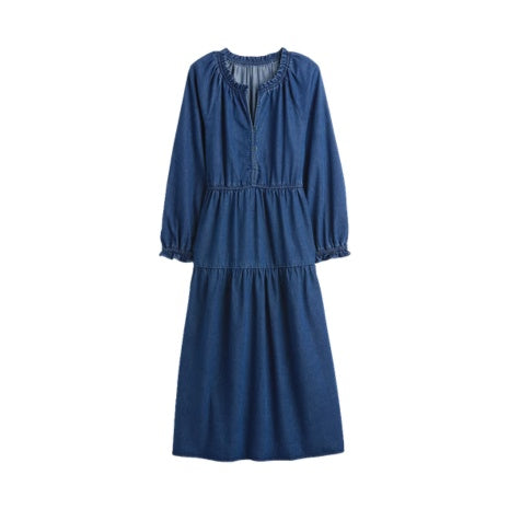 Gap Factory Denim Midi Dress