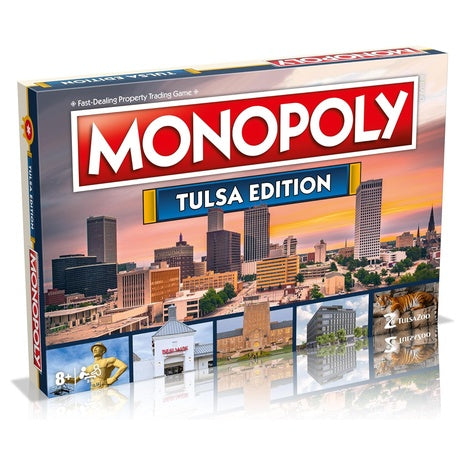 Monopoly Board Game Tulsa Edition
