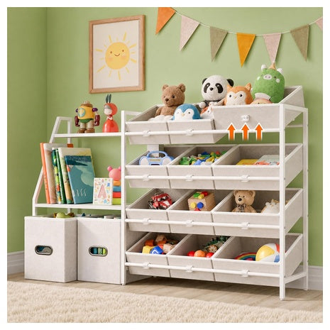 Kids Toy Storage Organizer Shelf