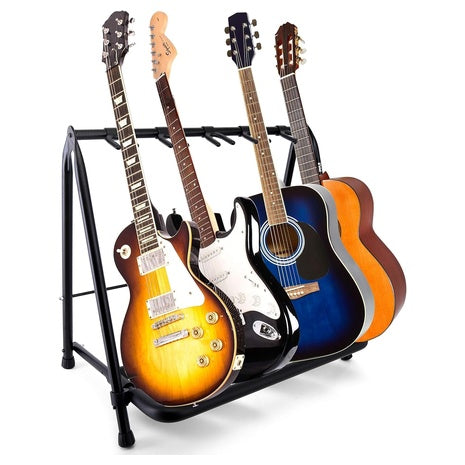 PYLE 5-Space Multi Guitar Stand