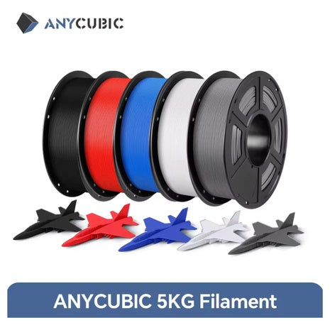 5KG ANYCUBIC PLA 1.75mm 3D Printer Filament (Mixed Colors)