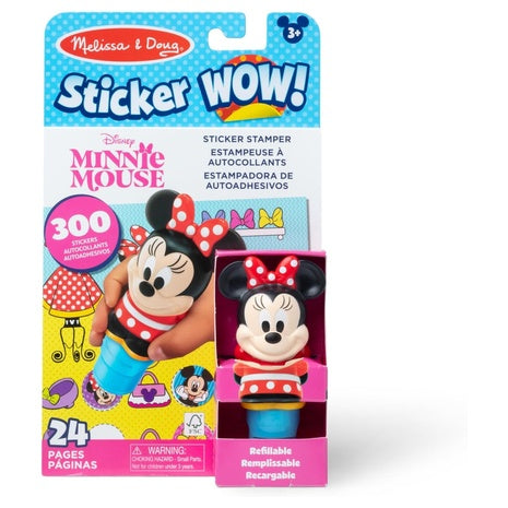 24-Page Melissa & Doug Disney Mickey Mouse WOW! Activity Pad & Sticker Stamper