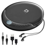Portable CD Player with AUX & Earbuds