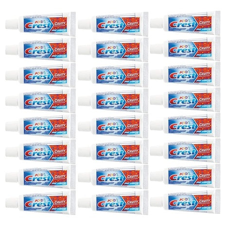 24 Travel Size Crest Kids Toothpaste