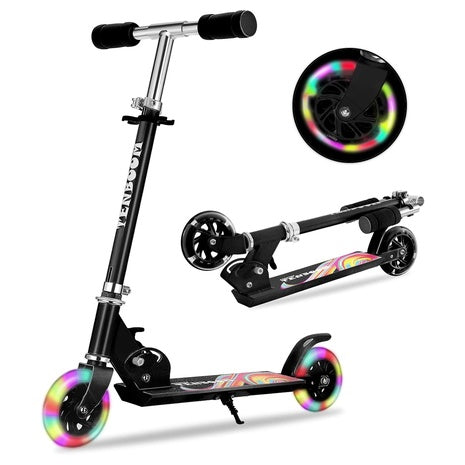 Folding Kids Scooter with LED Wheels