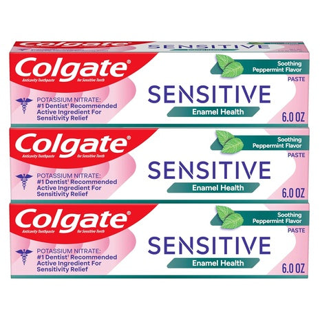3 Colgate Sensitive Enamel Health Toothpastes