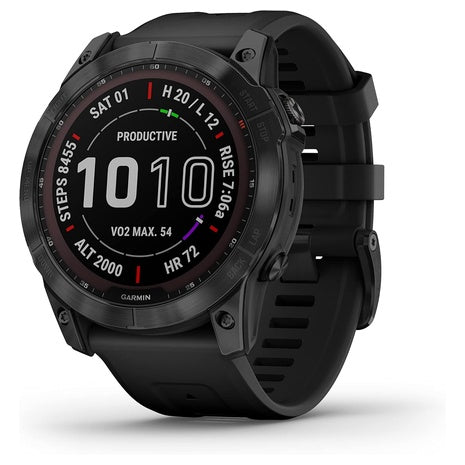 Garmin Fenix 7X Sapphire Solar, Larger Sized Adventure Smartwatch
