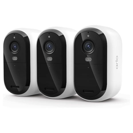 Arlo Essential 2K 3rd Gen Wireless Outdoor Security 3-Cam Kit