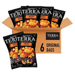 6 5oz Bags Terra Original Sea Salt Real Vegetable Chips