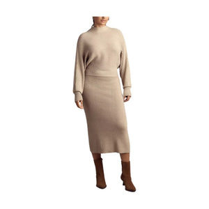 Slim Sweater Midi Dress