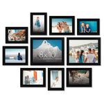 Set Of 10 Americanflat Picture Frames With Shatter-Resistant Glass