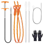 Bathroom & Kitchen Drain Cleaning Tool Set