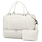 Travel Duffel Bag with Shoe Compartment