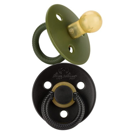 2 Itzy Ritzy Natural Rubber Newborn Pacifiers