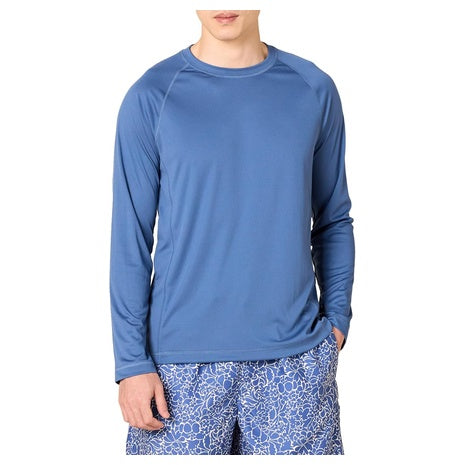 Amazon Essentials Men's Long-Sleeve Quick-Dry UPF 50 Swim Tee (Various)