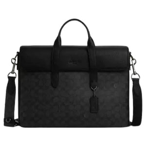 Coach Men's Sullivan Portfolio Brief In Signature Canvas