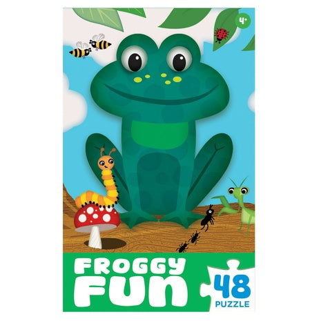 Froggy Fun 48-Piece Jigsaw Puzzle