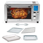 Emeril Lagasse Everyday 360 Stainless Steel XL Toaster Oven Air Fryer Combo (9-In-1)