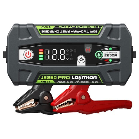 12V LiFePO4 Jump Starter With Connect Max