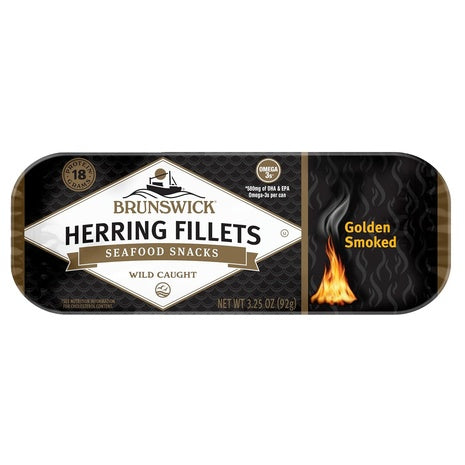 Brunswick Golden Smoked Herring Fillets
