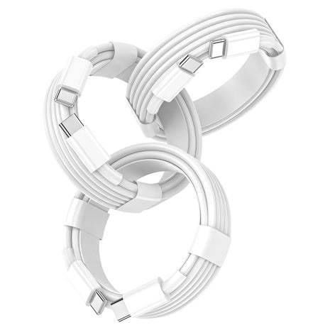 3-Pack 6-Ft USB-C Charging Cables
