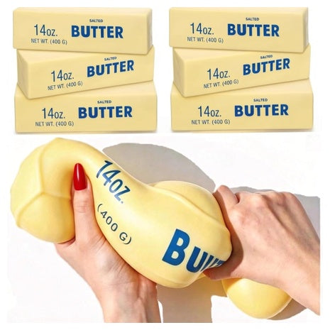 10" Giant Butter Squishy Stress Ball