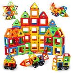 38-Piece Magnetic Tiles Building Blocks Set