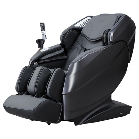 Titan Rejuv Series Black Faux Leather Reclining 4D Massage Chair