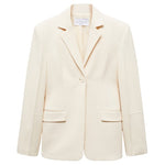 Suit Jacket w/ Decorative Stitching