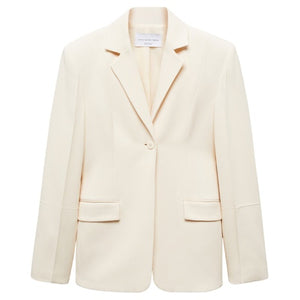 Suit Jacket w/ Decorative Stitching