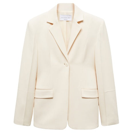 Suit Jacket w/ Decorative Stitching