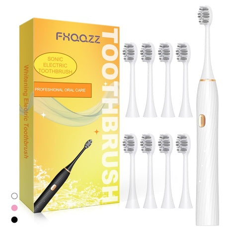 Sonic Electric Toothbrush with 8 Brush Heads