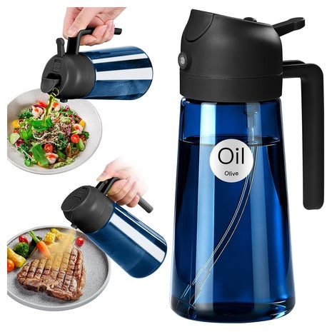 16-Oz Yarramate 2-in-1 Olive Oil Sprayer & Dispenser