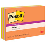 8 Pads Post-it Super Sticky Notes (6" x 4")