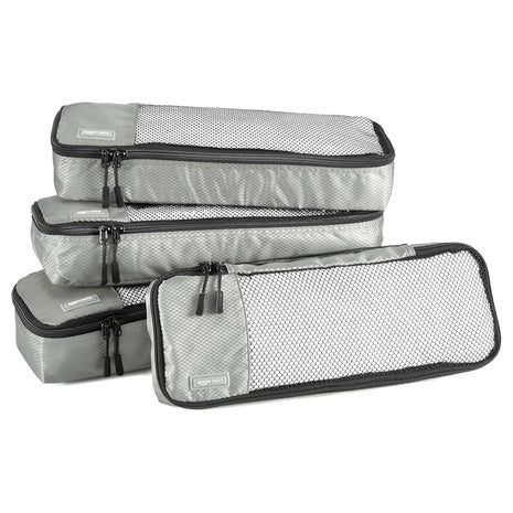 4 Amazon Basics Slim Packing Cubes (2 Colors)