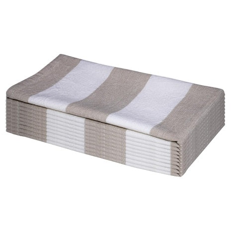 6-Set AKCOT Cotton Cloth Stripe Napkins