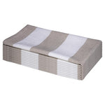 6-Set AKCOT Cotton Cloth Stripe Napkins