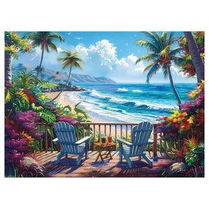 500 Piece Beach Puzzle