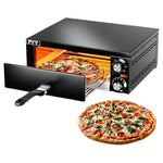 12" Stainless Steel Electric Pizza Maker Machine With Timer