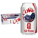 24 Cans Coke, Diet Coke or Coke Zero