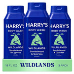 3-Pack 18-Oz Harry's Men's Cleansing Body Wash (Scent: Wildlands)