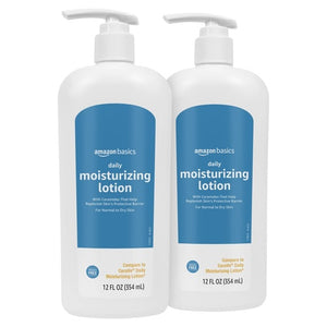 2-Pack 12oz Amazon Basics Daily Moisturizing Lotion